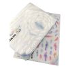 6 Sheets Self-Adhesive Colorful and White Nail Stickers DIY Nail Art Decals Decorations; Feather Nail Decals
