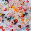 1Bag Mix Shpae Mix Size 3D Nail Art Decoration Flower Butterfly Shape Nail Decoration