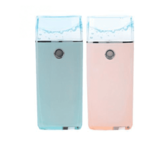 Electric mini facial steaming machine (Color: PINK)