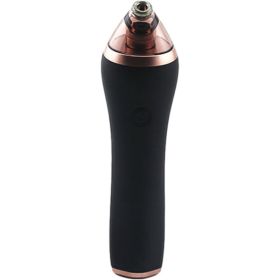 Electric Blackhead Instrument Facial Small Bubble Beauty Instrument (Color: BLACK)