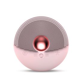 The Silicone Face Wash Can Be Heated (Color: PINK)