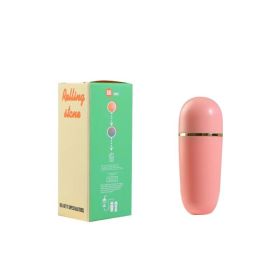 Oil Suction Cleaning Pore Reduction Face Cleaning Massager Oil Suction Wheel (Color: PINK)